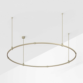 Основание ART-APRIORI-ROUND-ROD-400-R1500 (OG) (Arlight, IP20 Металл, 3 года)