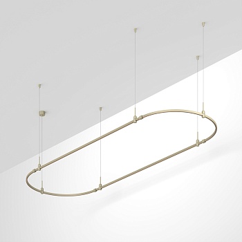 Основание ART-APRIORI-OVAL-HANG-3000x1000 (OG) (Arlight, IP20 Металл, 3 года)