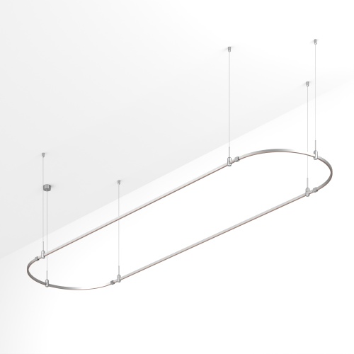Основание ART-APRIORI-OVAL-HANG-4000x1000 (TN) (Arlight, IP20 Металл, 3 года)