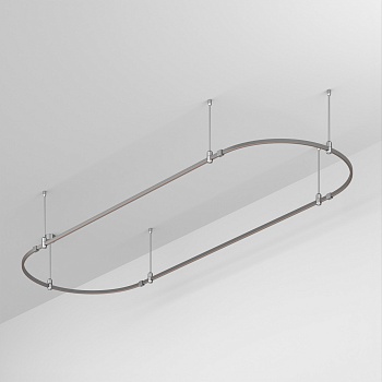 Основание ART-APRIORI-OVAL-ROD-400-3000x1000 (TN) (Arlight, IP20 Металл, 3 года)