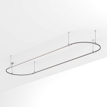 Основание ART-APRIORI-OVAL-ROD-400-4000x1000 (TN) (Arlight, IP20 Металл, 3 года)