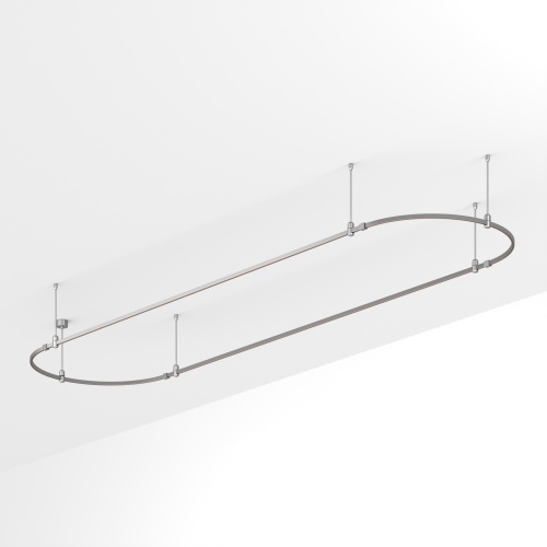 Основание ART-APRIORI-OVAL-ROD-400-4000x1000 (TN) (Arlight, IP20 Металл, 3 года)