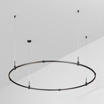 Основание ART-APRIORI-ROUND-HANG-R1500 (BK) (Arlight, IP20 Металл, 3 года)