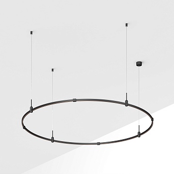 Основание ART-APRIORI-ROUND-HANG-R1800 (BK) (Arlight, IP20 Металл, 3 года)