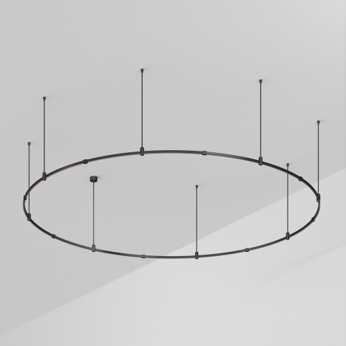 Основание ART-APRIORI-ROUND-ROD-800-R3000 (BK) (Arlight, IP20 Металл, 3 года)