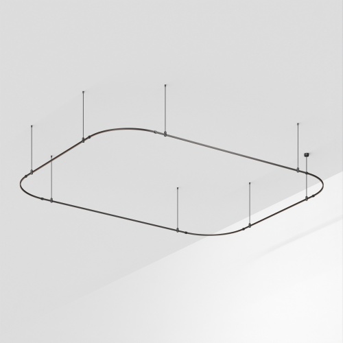 Основание ART-APRIORI-RECTANGLE-SOFT-ROD-800-4500x3500 (BK) (Arlight, IP20 Металл, 3 года)