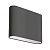 Светильник SP-WALL-FLAT-S110x90-2x3W Warm3000 (GR, 120 deg, 230V) (Arlight, IP54 Металл, 3 года)