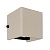 Светильник LGD-PERAN-WALL-S120x120-6W Warm3000 (WH, 0-80 deg, 230V) (Arlight, IP65 Бетон, 3 года)