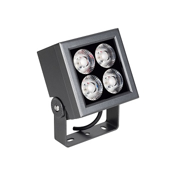 Светильник ALT-BLOCK-S130x130-15W Warm3000 (GR, 15 deg, 230V) (Arlight, IP66 Металл, 3 года)