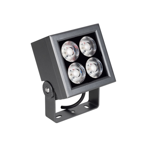 Светильник ALT-BLOCK-S130x130-15W Warm3000 (GR, 15 deg, 230V) (Arlight, IP66 Металл, 3 года)