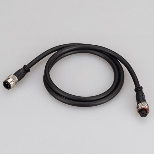 Коннектор питания ARL-LINE-1000-2pin (24-48V) (Arlight, IP67 Пластик, 3 года)
