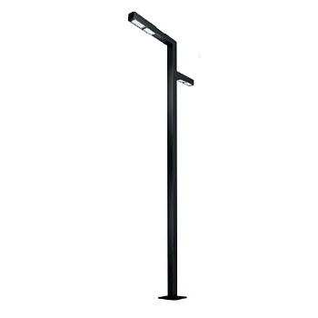Опора OXOR-STER-Z-1600x100x100-L3000-70W Warm3000 (BK, 230V) IP65 (Arlight, -)