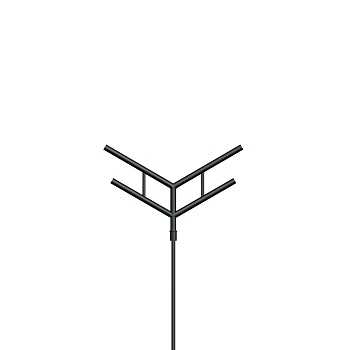 Кронштейн OXOR-SY4-1800x76-L1000 BLACK (Arlight, Сталь)