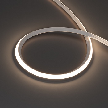 Светодиодная лента герметичная MOONLIGHT-3D-X544-10x10mm 24V Day4000 (8 W/m, IP67, 5m, wire x1) (Arlight, Вывод боковой, 5 лет)