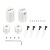 Крепление MOONLIGHT-VT-CEILING-DL-D18 White (Arlight, Металл) Крепление MOONLIGHT-VT-CEILING-DL-D18 White (Arlight, Металл)