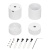 Крепление MOONLIGHT-VT-CEILING-DL-D40-WHITE (Arlight, Алюминий) Крепление MOONLIGHT-VT-CEILING-DL-D40-WHITE (Arlight, Алюминий)