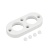 Крепление ARL-WAVE-1815-S-2-KIT White (Arlight, Металл) Крепление ARL-WAVE-1815-S-2-KIT White (Arlight, Металл)