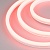 Лента герметичная WAVE-SIDE-A120-12x25mm 230V Red (12 W/m, IP67, 50m, wire x2) (Arlight, Грибовидная форма)
