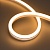 Лента герметичная MOONLIGHT-SIDE-A140-12x24mm 24V Warm2200 (9.6 W/m, IP68, 5m, wire x2) (Arlight, Вывод прямой, 3 года)