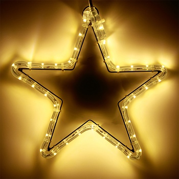 Фигура cветодиодная ARD-STAR-M1-295x275-36LED Warm (230V, 2.5W) (Ardecoled, IP65)