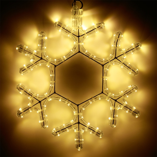 Фигура cветодиодная ARD-SNOWFLAKE-M7-450x375-108LED Warm (230V, 6.5W) (Ardecoled, IP65)