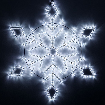 Фигура светодиодная ARD-SNOWFLAKE-M9-900x900-360LED White (230V, 22W) (Ardecoled, IP65)