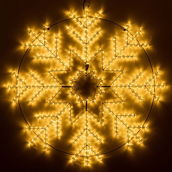 Фигура светодиодная ARD-SNOWFLAKE-M8-950x950-540LED Warm (230V, 33W) (Ardecoled, IP65)