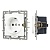 Механизм электрической розетки SCT-GP-MEU-PL-WH (250V, 16A) (Arlight, -)