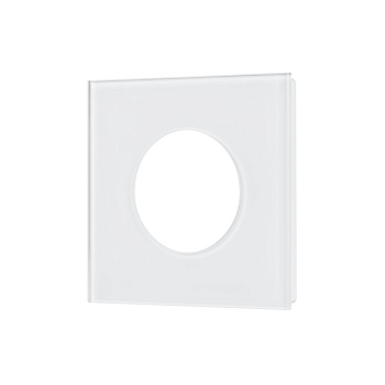 Рамка стеклянная FRM-GLARE-GC-1-WH (Arlight, -)
