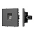 Механизм компьютерной розетки SCT-NOBE-MPC1-SFPL-GR (RJ-45, CAT6) (Arlight, Серый базальт)
