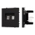 Механизм сдвоенной компьютерной розетки SCT-NOBE-MPC2-SFPL-BK (RJ-45, CAT6) (Arlight, Черный оникс) Механизм сдвоенной компьютерной розетки SCT-NOBE-MPC2-SFPL-BK (RJ-45, CAT6) (Arlight, Черный оникс)