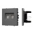 Механизм сдвоенной компьютерной розетки SCT-NOBE-MPC2-SFPL-GR (RJ-45, CAT6) (Arlight, Серый базальт)