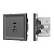 Механизм USB розетки SCT-TENDO-MUAC-SFPL-GR (5V, 3A, QC3) (Arlight, Матовый графитовый)