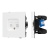 Механизм компьютерной розетки двойной SCT-TENDO-MPC2-PL-WH (RJ-45, CAT6) (Arlight, Белый)