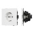 Механизм электрической розетки SCT-TENDO-MEU1-PL-WH (230V, 16A) (Arlight, Белый) Механизм электрической розетки SCT-TENDO-MEU1-PL-WH (230V, 16A) (Arlight, Белый)