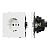 Механизм электрической розетки SCT-TENDO-MEU1-PL-WH (230V, 16A) (Arlight, Белый)