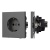 Механизм электрической розетки SCT-TENDO-MEU1-SFPL-GR (230V, 16A) (Arlight, Матовый графитовый)