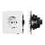 Механизм электрической розетки SCT-TENDO-MEU1-SFPL-WH (230V, 16A) (Arlight, Матовый белый)