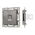 Механизм компьютерной розетки SCT-MPC1-PL-GR (RJ-45, CAT6) (Arlight, -)