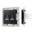 Механизм компьютерной розетки двойной SCT-MPC2-PL-BK (RJ-45, CAT6) (Arlight, -)