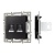 Механизм компьютерной розетки двойной SCT-MPC2-PL-BK (RJ-45, CAT6) (Arlight, -)