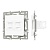 Механизм компьютерной розетки двойной SCT-MPC2-PL-WH (RJ-45, CAT6) (Arlight, -)