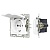 Механизм розетки влагозащищённый SCT-MCP-PL-WH (250V, 16A) (Arlight, -)