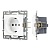 Механизм электрической розетки SCT-MEU1-PL-WH (250V, 16A) (Arlight, -)