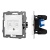 Механизм компьютерной розетки двойной SCT-MPC2-PL-WH-V (RJ-45, CAT6) (Arlight, -)