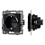 Механизм электрической розетки SCT-MEU1-PL-BK-V (250V, 16A) (Arlight, -)
