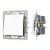 Механизм выключателя одноклавишный проходной SWT-MKP1-PL-WH (250V, 16A) (Arlight, -) Механизм выключателя одноклавишный проходной SWT-MKP1-PL-WH (250V, 16A) (Arlight, -)