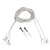 Подвес токопроводящий ARL-SL-LINE 2x2m Set WHITE (Arlight, провод 2x0.5)