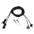 Подвес токопроводящий ARL-SL-LINE 2x2m Set BLACK (Arlight, провод 2x0.5) Подвес токопроводящий ARL-SL-LINE 2x2m Set BLACK (Arlight, провод 2x0.5)