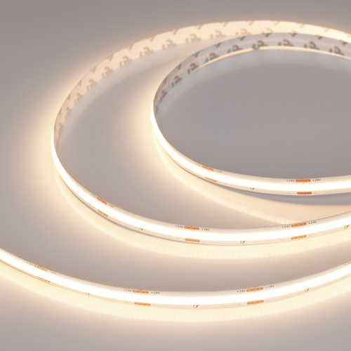 Светодиодная лента COB-X420-10mm 24V Warm2700 (4.8 W/m, IP20, 15m) (Arlight, 5 лет)
